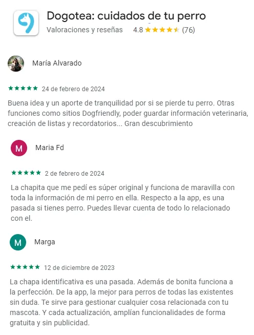 Recensioni su Play Store